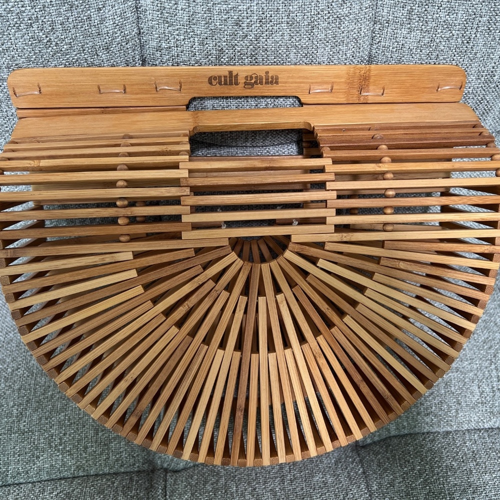 Cult Gaia Gaias Bamboo Ark Handle Bag Purse